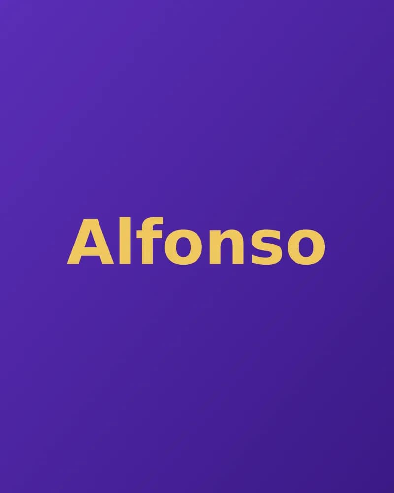 Alfonso