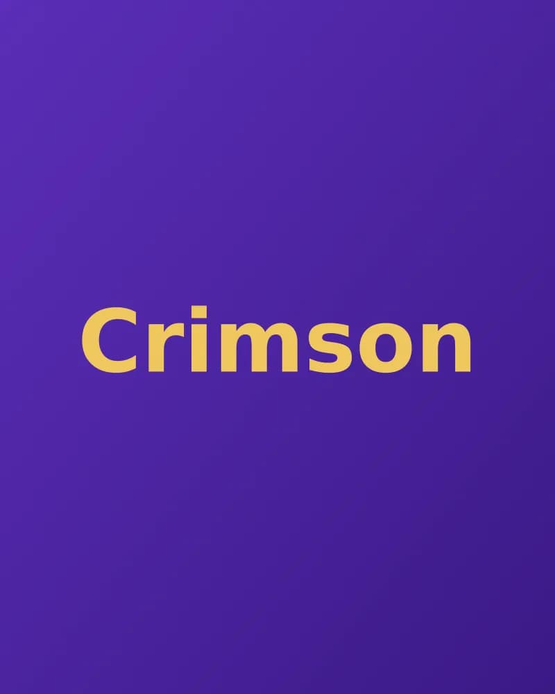 Crimson