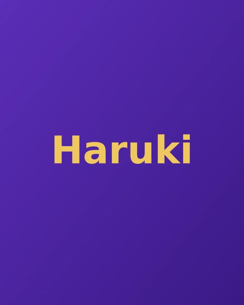 Haruki